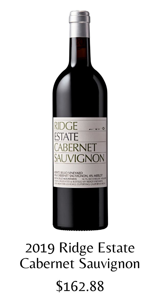 2019 ridge estate cabernet sauvignon